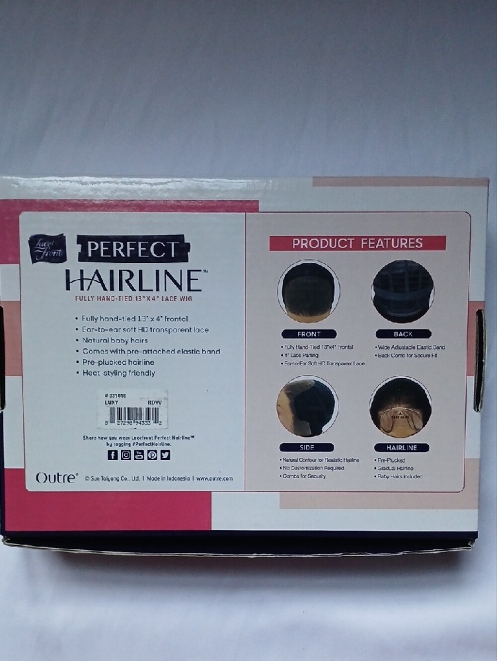 Perfect Hairline Luxy Red Velvet Lace Wig - Red Velvet - Picture 2 of 5